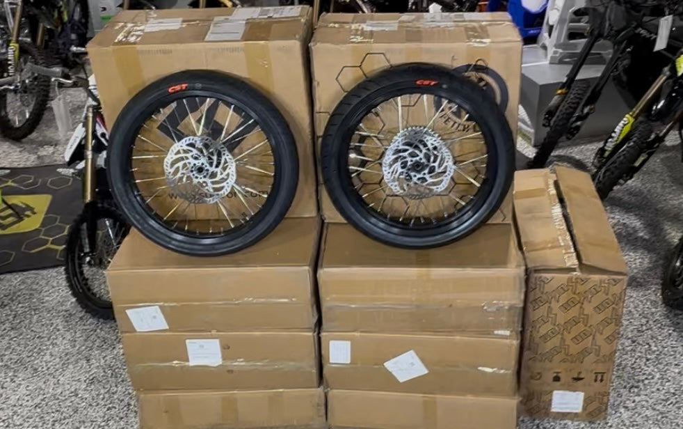 17" Super Moto Wheel Sets