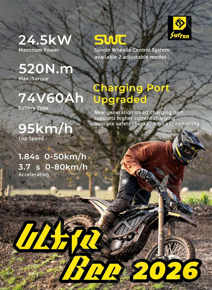 2026 Surron Ultra Bee HP 24.5Kw- PreOrder