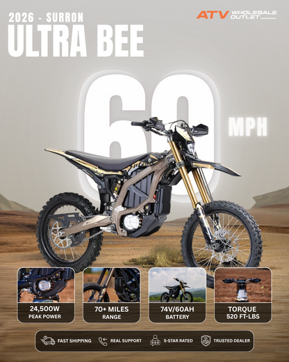 2026 Surron Ultra Bee HP 24.5Kw- PreOrder