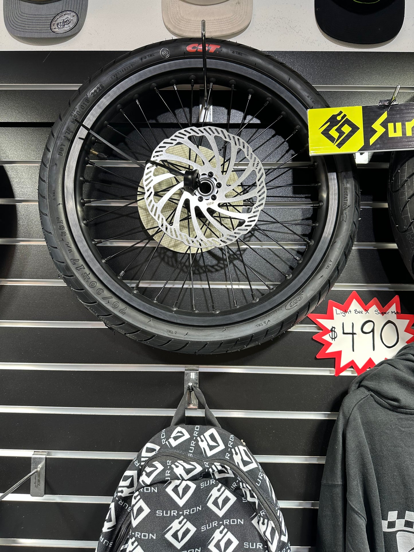 17" Supermoto Wheel Set Surron Lightbee E-Ride Pro 79 Bike
